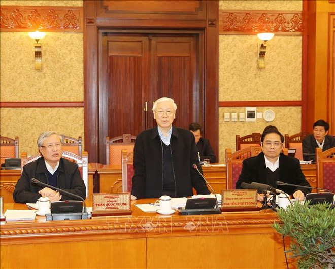 阮富仲总书记:政治思想蜕化比消极腐败更危险 ảnh 1 阮富仲总书记:政治思想蜕化比消极腐败更危险 ảnh 1