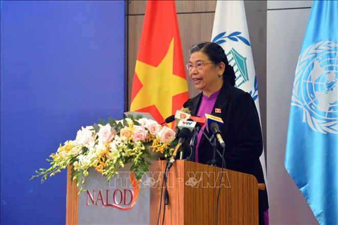 国会与可持续发展目标会议落下帷幕 ảnh 1