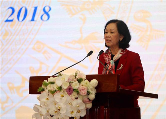 张氏梅:携手开展人道主义工作 不让任何一个人落在后面 ảnh 1 张氏梅:携手开展人道主义工作 不让任何一个人落在后面 ảnh 1