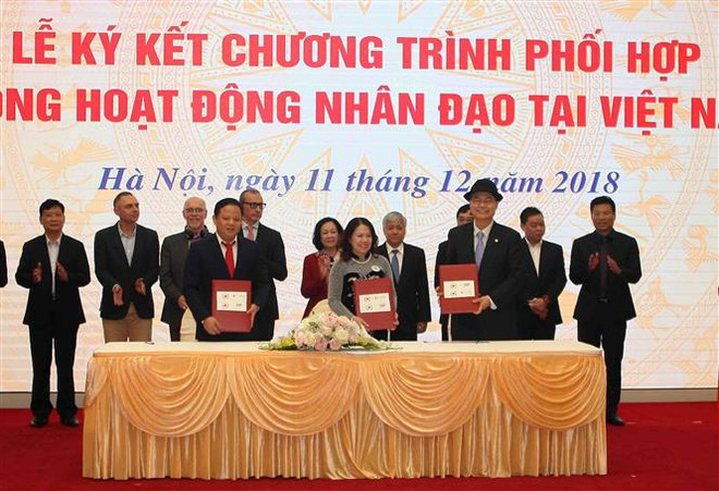 张氏梅:携手开展人道主义工作 不让任何一个人落在后面 ảnh 2 张氏梅:携手开展人道主义工作 不让任何一个人落在后面 ảnh 2