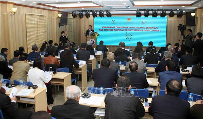 题为“终身学习和到2030年可持续发展目标”的亚欧会议在河内召开 ảnh 1 题为“终身学习和到2030年可持续发展目标”的亚欧会议在河内召开 ảnh 1