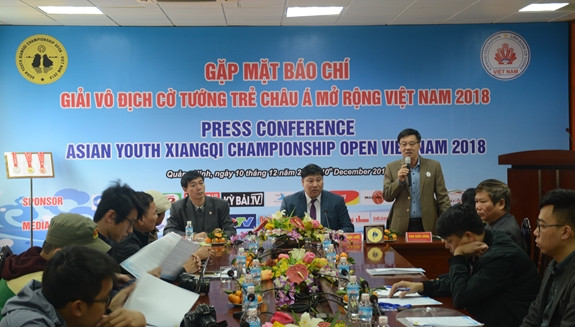 100多名棋手参加2018年越南亚洲青年象棋公开赛 ảnh 1