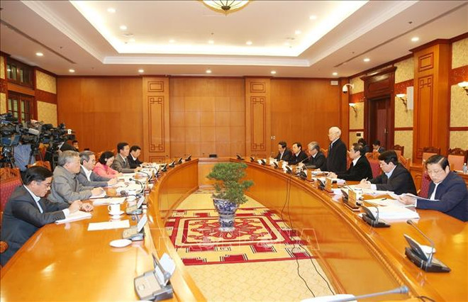 阮富仲总书记:政治思想蜕化比消极腐败更危险 ảnh 2 阮富仲总书记:政治思想蜕化比消极腐败更危险 ảnh 2