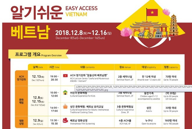 “亲善越南”活动在韩国举行 ảnh 1