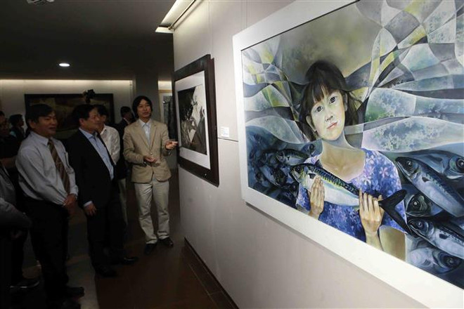 “岘港美术精华”展：展示岘港风土人情之魅力 ảnh 2