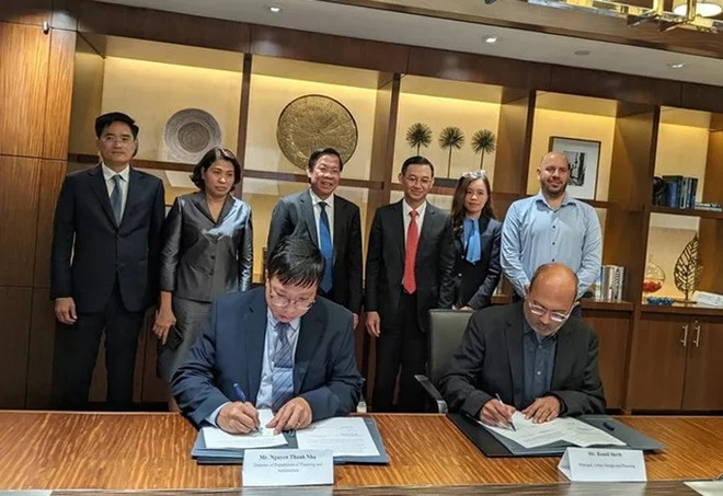 胡志明市人民委员会主席潘文买率团访问美国 ảnh 2 胡志明市人民委员会主席潘文买率团访问美国 ảnh 2