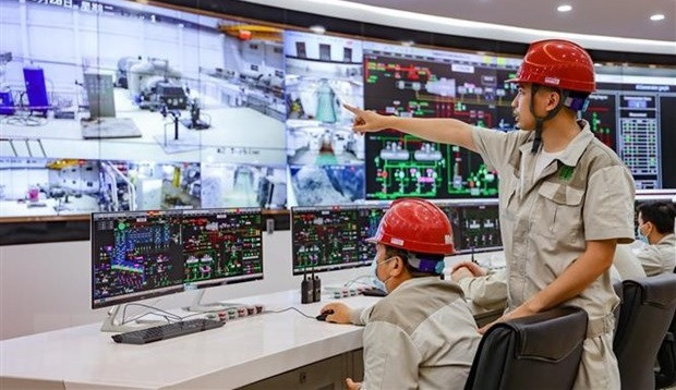 河内市朔山垃圾焚烧发电厂正式并网发电 ảnh 1 河内市朔山垃圾焚烧发电厂正式并网发电 ảnh 1