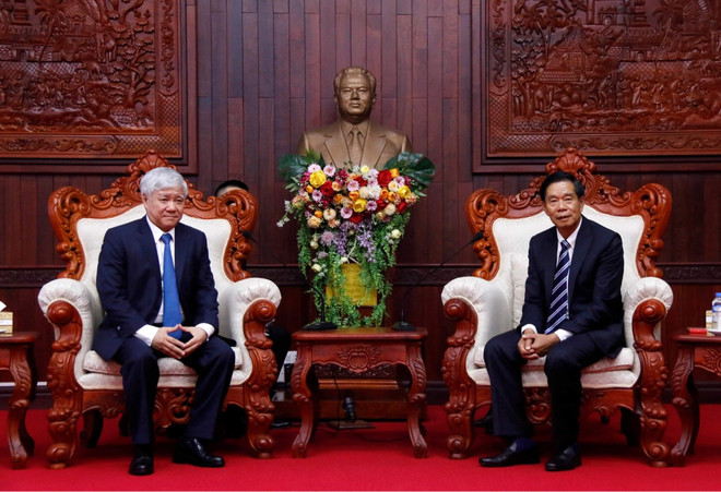 越老两国阵线组织加强合作 ảnh 1