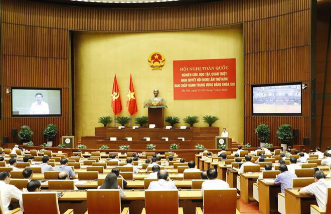越共中央组织部部长:与改革同步巩固和整顿党的基层组织 ảnh 1 越共中央组织部部长:与改革同步巩固和整顿党的基层组织 ảnh 1
