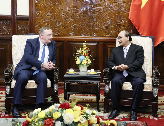 国家主席阮春福:始终重视与匈牙利加强多方面的合作 ảnh 2 国家主席阮春福:始终重视与匈牙利加强多方面的合作 ảnh 2