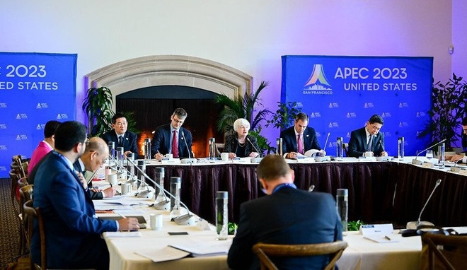 越南财政部长胡德福出席APEC财长非正式会议并发表重要讲话 ảnh 1 越南财政部长胡德福出席APEC财长非正式会议并发表重要讲话 ảnh 1