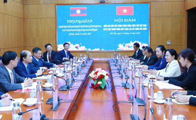 越老加大群众动员工作经验交流力度 ảnh 1 越老加大群众动员工作经验交流力度 ảnh 1