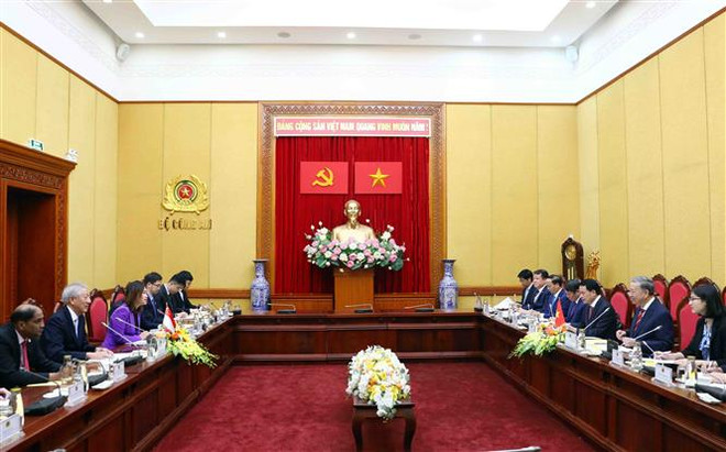 越南公安部加强与新加坡执法机构的合作 ảnh 2
