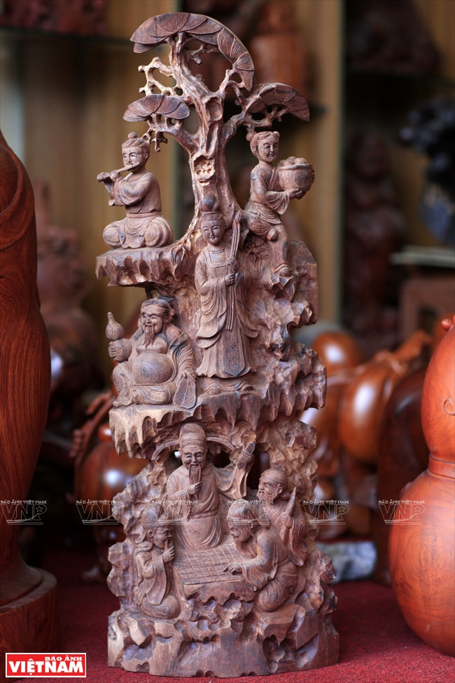 铁翁木雕工艺品 ảnh 10