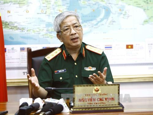 阮志咏上将对2017年首尔防务对话和2017年越南—韩国国防政策对话作出积极评价 ảnh 1