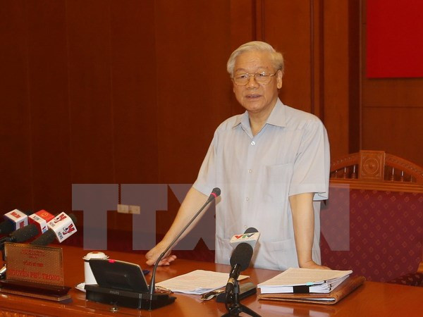越共中央总书记阮富仲:反腐败工作取得了实质性进展 ảnh 1 越共中央总书记阮富仲:反腐败工作取得了实质性进展 ảnh 1