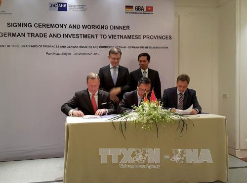 越南各地与德国企业加强沟通衔接 ảnh 1
