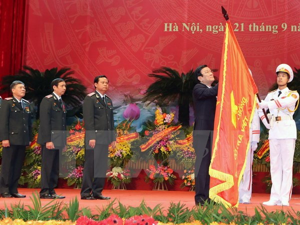 越南监察部门举行传统日70周年纪念典礼在河内举行 ảnh 1 越南监察部门举行传统日70周年纪念典礼在河内举行 ảnh 1