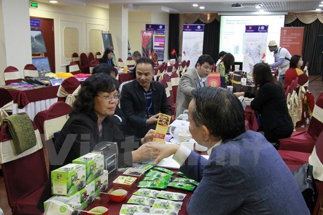 河内—莫斯科投资贸易旅游促进研讨会在莫斯科举行 ảnh 1 河内—莫斯科投资贸易旅游促进研讨会在莫斯科举行 ảnh 1
