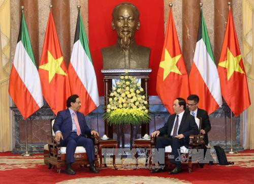 越南国家主席陈大光:将科威特视为越南在中东的头等重要伙伴 ảnh 2 越南国家主席陈大光:将科威特视为越南在中东的头等重要伙伴 ảnh 2