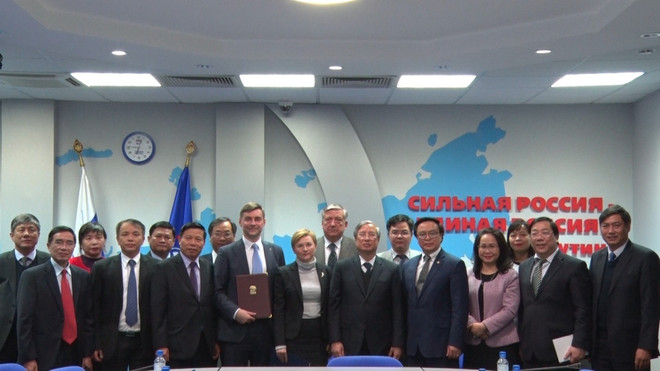 陈国汪率团对俄罗斯进行工作访问 （组图） ảnh 3