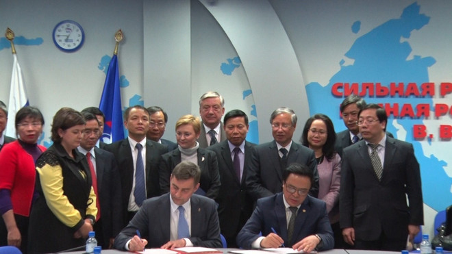 陈国汪率团对俄罗斯进行工作访问 （组图） ảnh 1