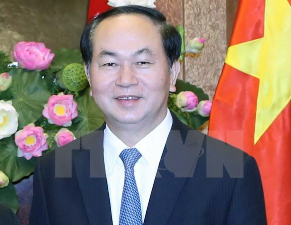 越南国家主席陈大光与夫人今日启程对文莱达鲁萨兰国进行国事访问 ảnh 1 越南国家主席陈大光与夫人今日启程对文莱达鲁萨兰国进行国事访问 ảnh 1