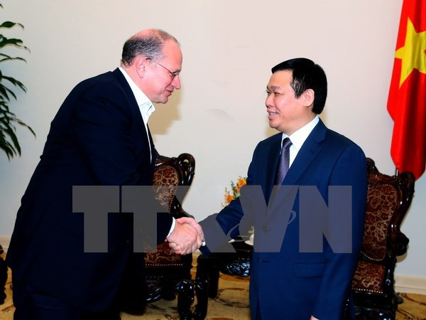 王廷惠副总理会见友邦保险有限公司首席执行官兼总裁杜嘉祺 ảnh 1 王廷惠副总理会见友邦保险有限公司首席执行官兼总裁杜嘉祺 ảnh 1