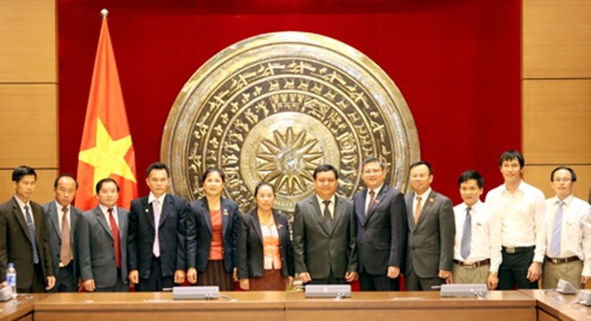 越老促进人民议会领域的经验交流与合作 ảnh 1 越老促进人民议会领域的经验交流与合作 ảnh 1
