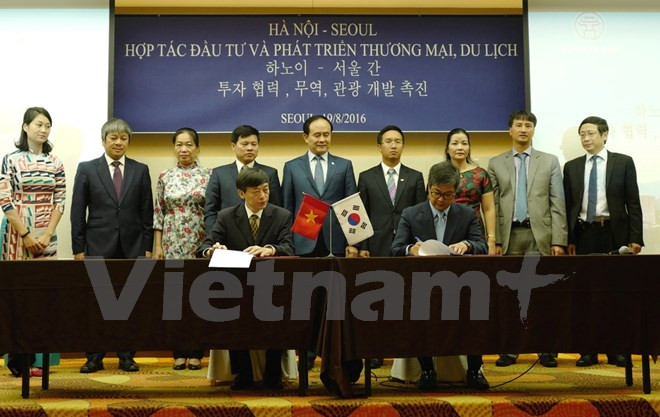 越南河内与韩国首尔加强合作关系 ảnh 1 越南河内与韩国首尔加强合作关系 ảnh 1