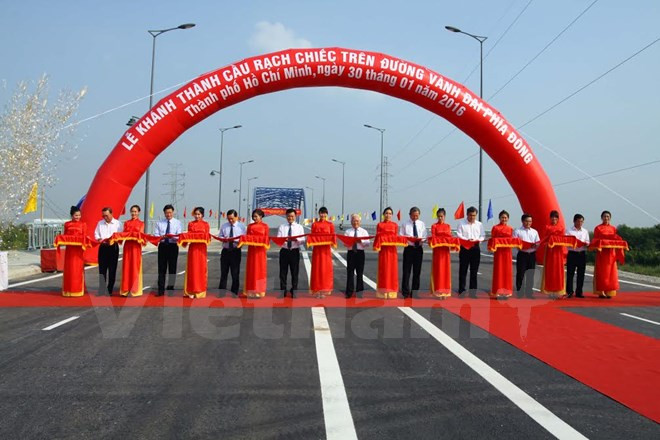 胡志明市日哲2桥梁工程项目竣工 ảnh 1 胡志明市日哲2桥梁工程项目竣工 ảnh 1