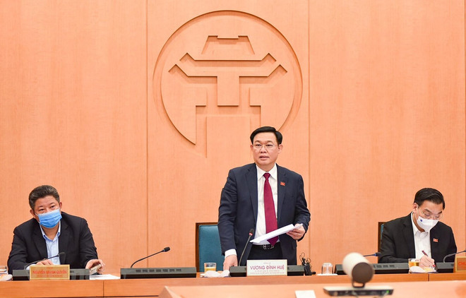 河内市委书记王廷惠:必须更迅速、更严厉地防控新冠肺炎疫情 ảnh 1 河内市委书记王廷惠:必须更迅速、更严厉地防控新冠肺炎疫情 ảnh 1