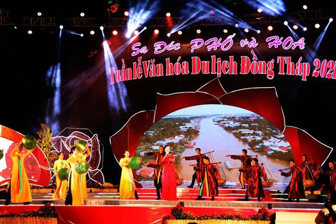 2021年同塔省旅游文化周正式开幕 ảnh 1 2021年同塔省旅游文化周正式开幕 ảnh 1