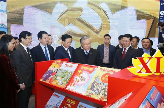 越南共产党第十三次全国代表大会新闻中心正式启用 ảnh 2 越南共产党第十三次全国代表大会新闻中心正式启用 ảnh 2