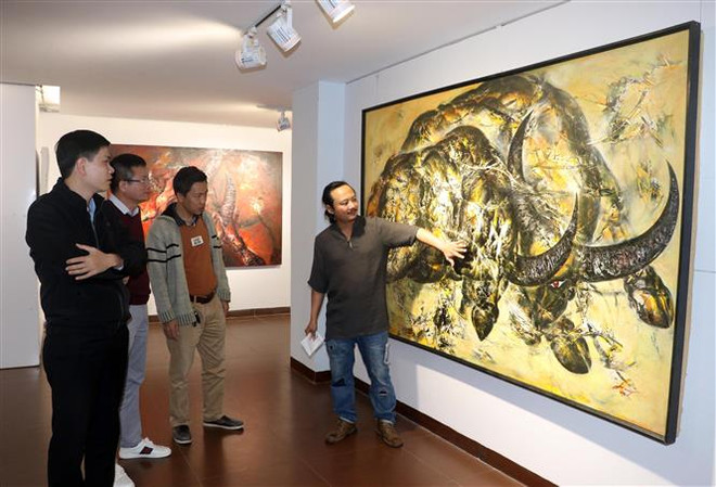 2021辛丑年生肖—独特的水牛画 ảnh 1 2021辛丑年生肖—独特的水牛画 ảnh 1