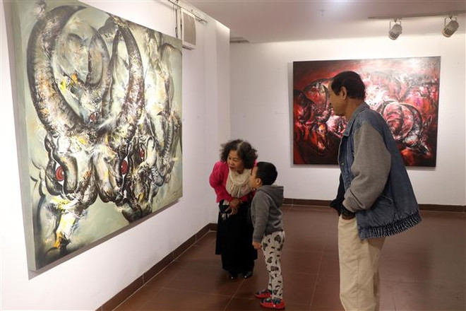 2021辛丑年生肖—独特的水牛画 ảnh 2 2021辛丑年生肖—独特的水牛画 ảnh 2