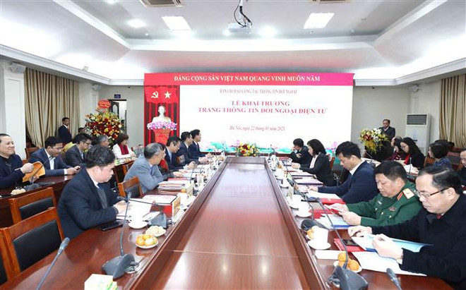 越共十三大:对外新闻网正式开通 ảnh 2 越共十三大:对外新闻网正式开通 ảnh 2