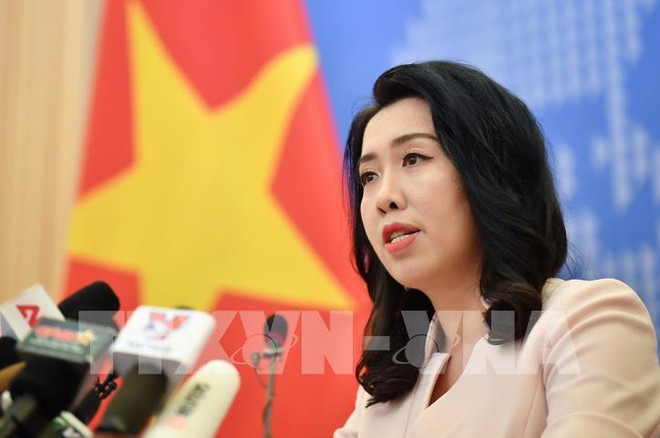 越南外交部发言人黎氏秋姮:要求有关各国尊重越南在东海上的主权、主权权利和管辖权 ảnh 1 越南外交部发言人黎氏秋姮:要求有关各国尊重越南在东海上的主权、主权权利和管辖权 ảnh 1