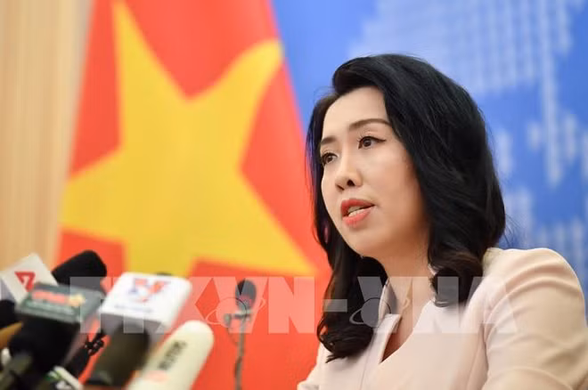 越南外交部发言人黎氏秋姮：要求有关各国尊重越南在东海上的主权、主权权利和管辖权 ảnh 1