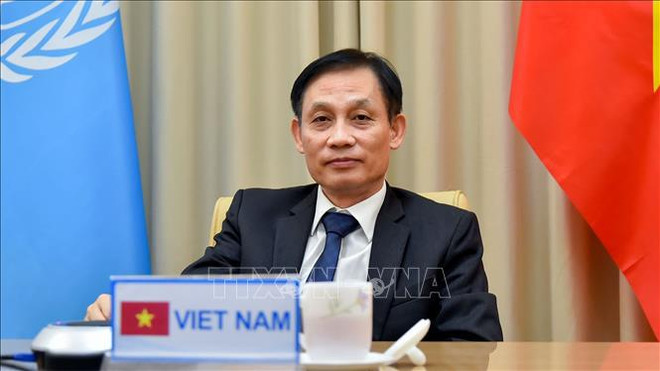 外交部副部长黎怀忠:保护国家和民族利益 致力于维护国际和平与安全 ảnh 1 外交部副部长黎怀忠:保护国家和民族利益 致力于维护国际和平与安全 ảnh 1