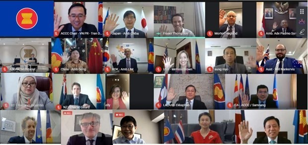 东盟互联互通协调委员会高度评价越南的贡献 ảnh 1 东盟互联互通协调委员会高度评价越南的贡献 ảnh 1