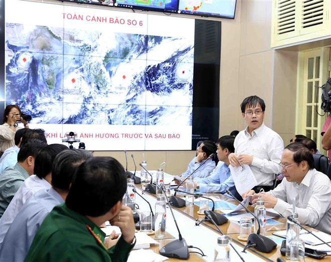  政府副总理郑廷勇主持召开视频会议 部署第六号台风应对工作 ảnh 2