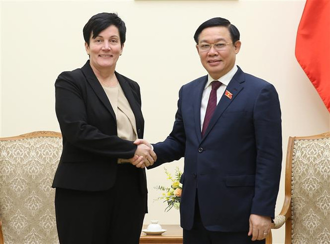 越南政府副总理王廷惠欢迎IFC购买越南商业银行的股份 ảnh 1 越南政府副总理王廷惠欢迎IFC购买越南商业银行的股份 ảnh 1