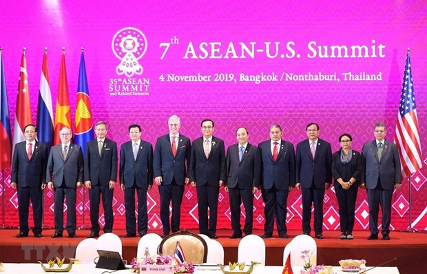 第35届东盟峰会:越南政府总理阮春福出席第7次东盟-美国领导人会议 ảnh 1 第35届东盟峰会:越南政府总理阮春福出席第7次东盟-美国领导人会议 ảnh 1