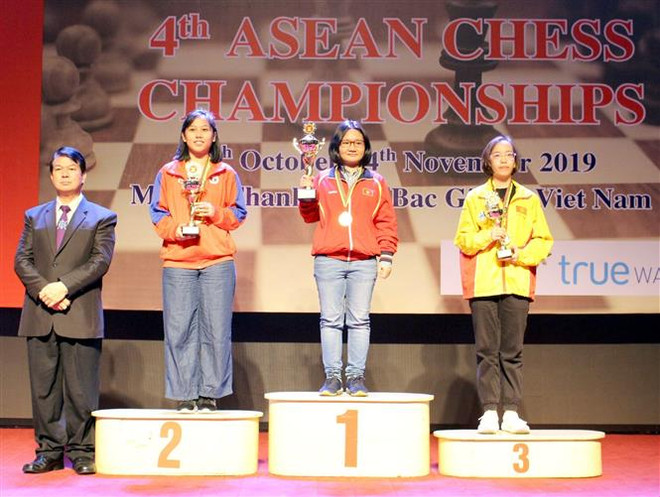 2019年东南亚国际象棋锦标赛闭幕 越南队夺得14枚奖牌 ảnh 2 2019年东南亚国际象棋锦标赛闭幕 越南队夺得14枚奖牌 ảnh 2