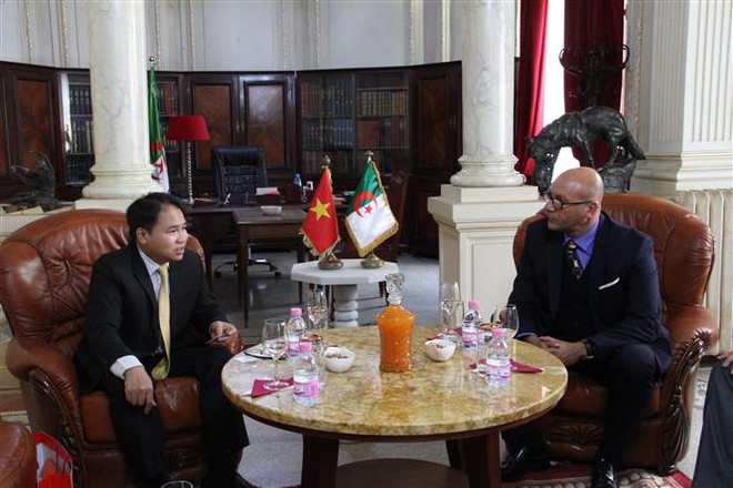 越南出席在阿尔及利亚举行的2019第八届国际渔业和水产养殖业展 ảnh 1