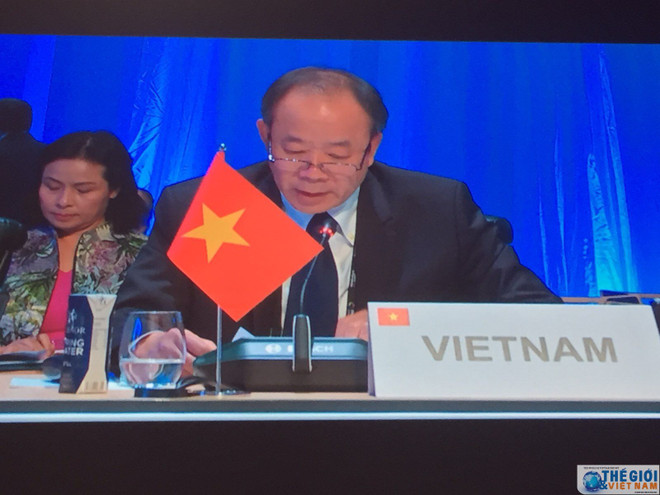 越南代表出席第36届法语国家部长级会议 ảnh 1 越南代表出席第36届法语国家部长级会议 ảnh 1