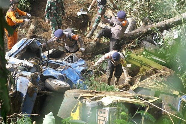 东盟在印度尼西亚举行自然灾害应急演练 ảnh 1 东盟在印度尼西亚举行自然灾害应急演练 ảnh 1