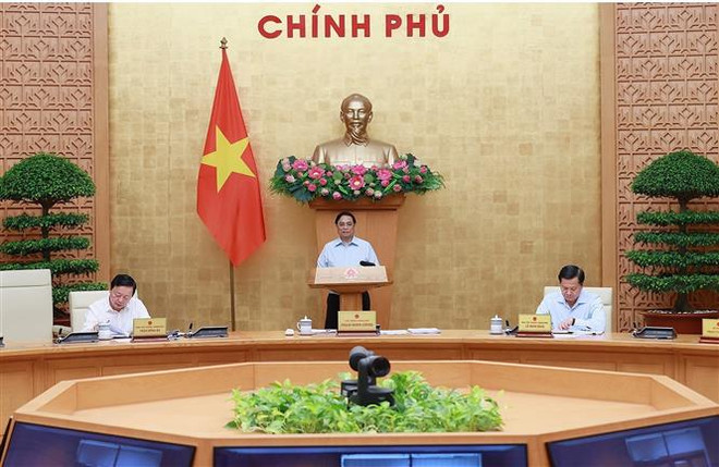 越南政府总理范明政： 优先促进增长与宏观经济稳定相结合 ảnh 1