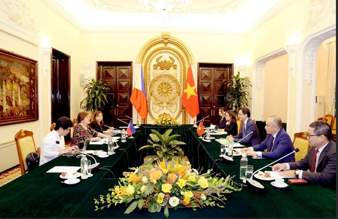 越南与菲律宾第一次政治磋商在河内举行 ảnh 1 越南与菲律宾第一次政治磋商在河内举行 ảnh 1